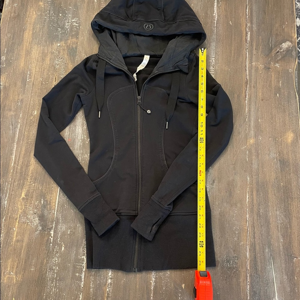 Lululemon lightweight LONG scuba hoodie size 2